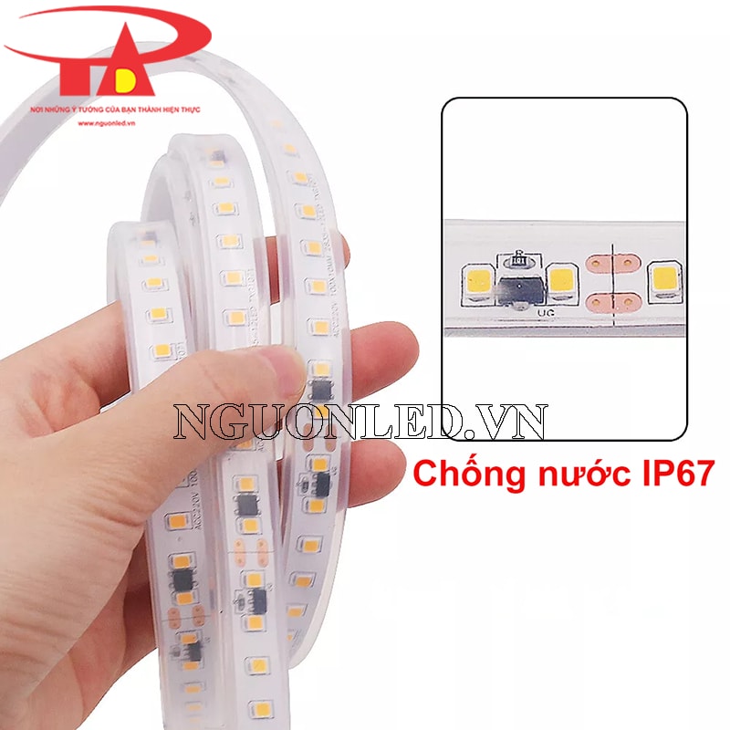 Đèn led dây 220V dùng ngoài trời