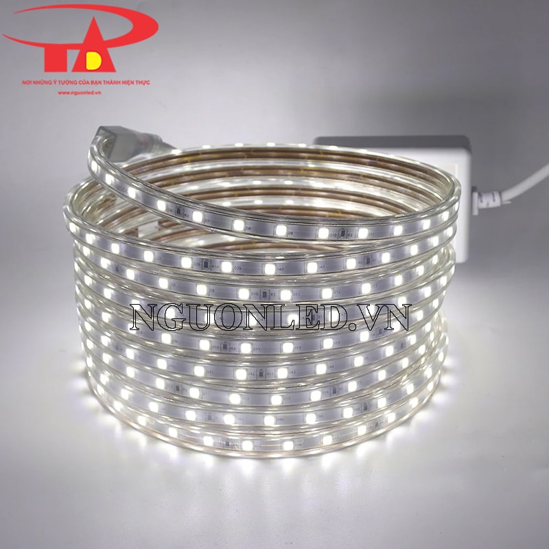 Đèn led dây 5050 cuộn 100m trắng