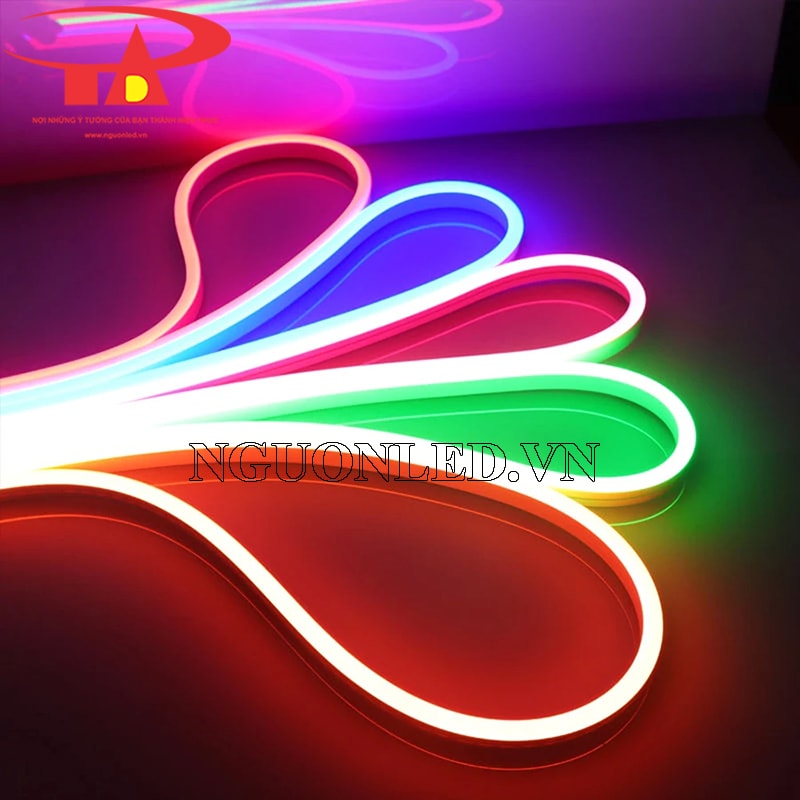 Đèn led dây neon sign 220v đủ màu