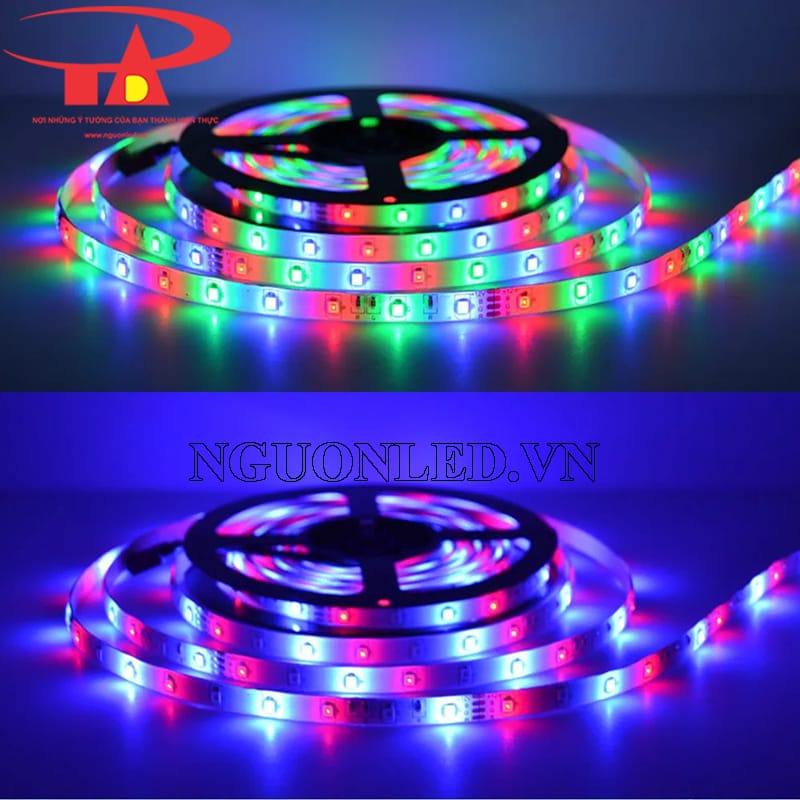 Dây led cuộn 5m 12v RGB