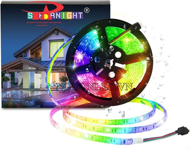 Dây led cuộn 5m Hàn Quốc RGB