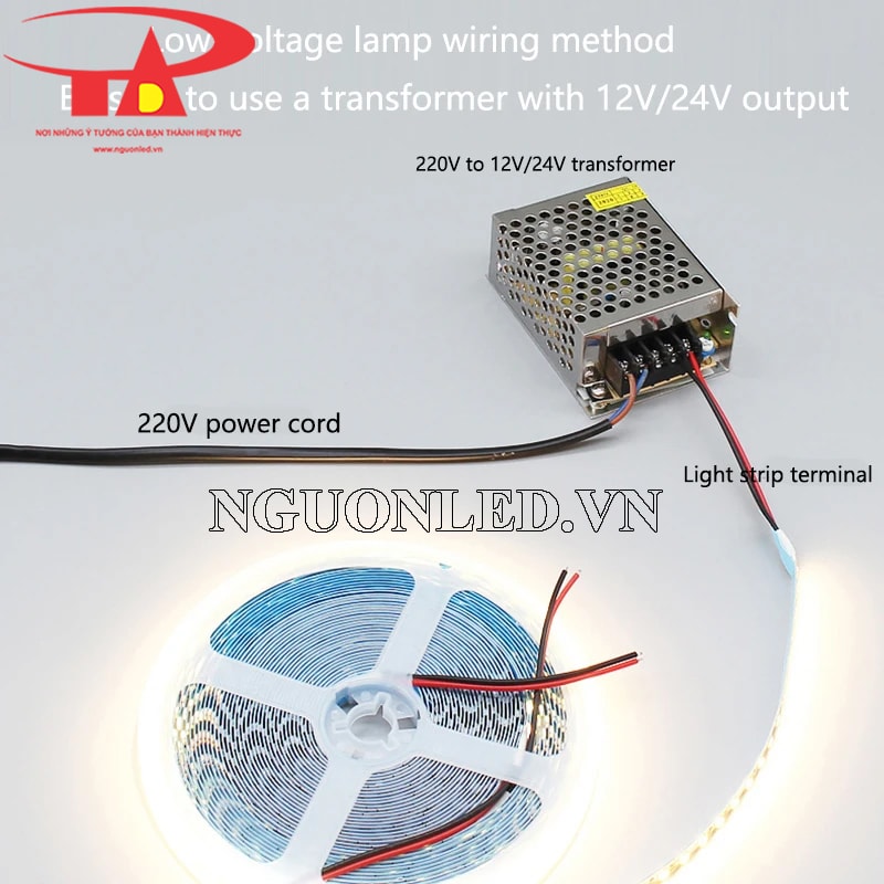 Đèn led dây dán 12v samsung