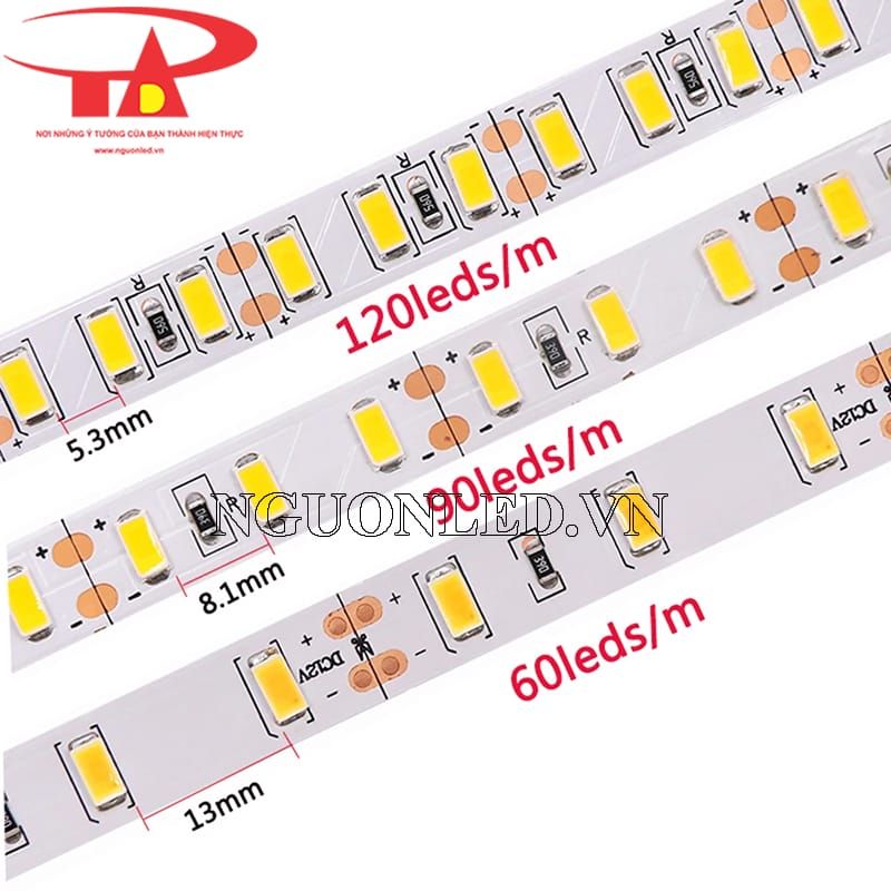 Dây led dẻo 5m chip 5630