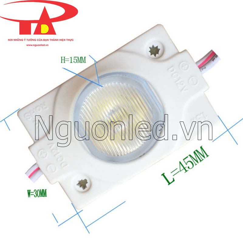 Led hắt module 1 bóng đủ màu