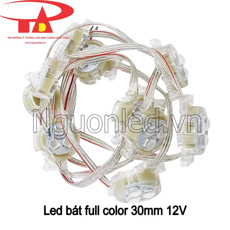 Led bát full color 30mm ic 8206 giá rẻ