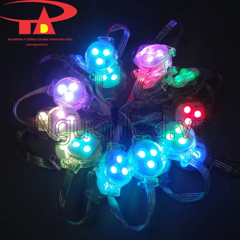 Led bát 30mm full color chống nước