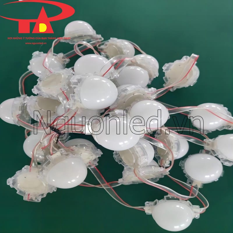 Led bát 30mm màu vàng nắng