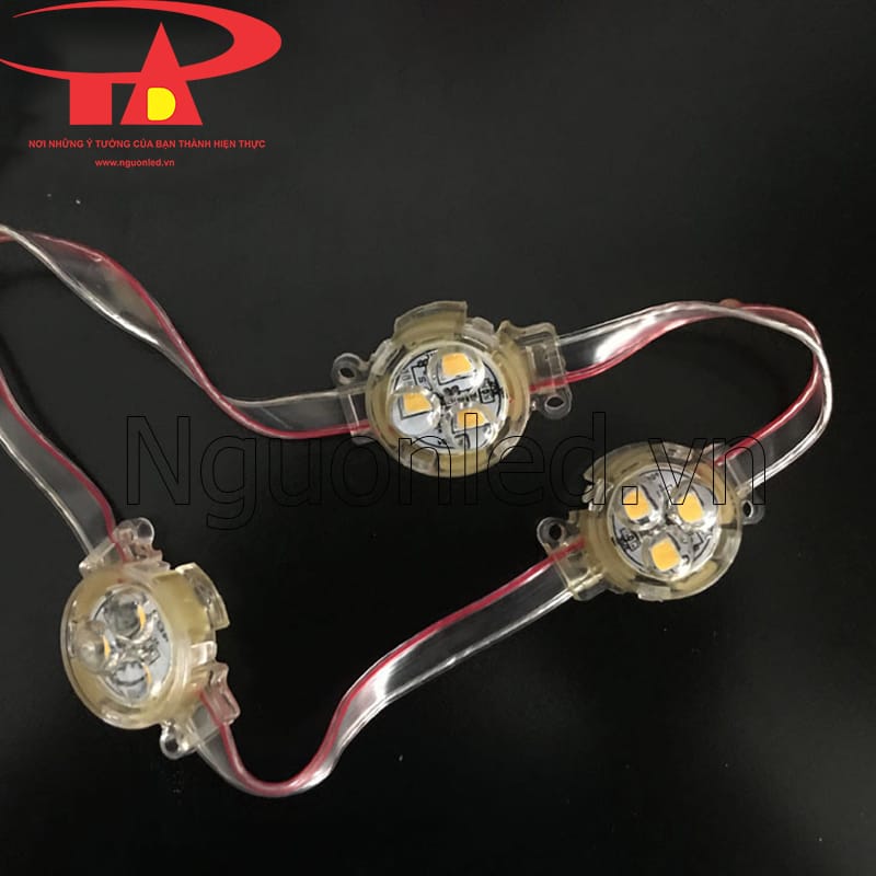 Led bát màu vàng 30mm 12v