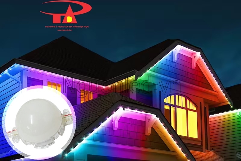 Led full color 5cm chống nước