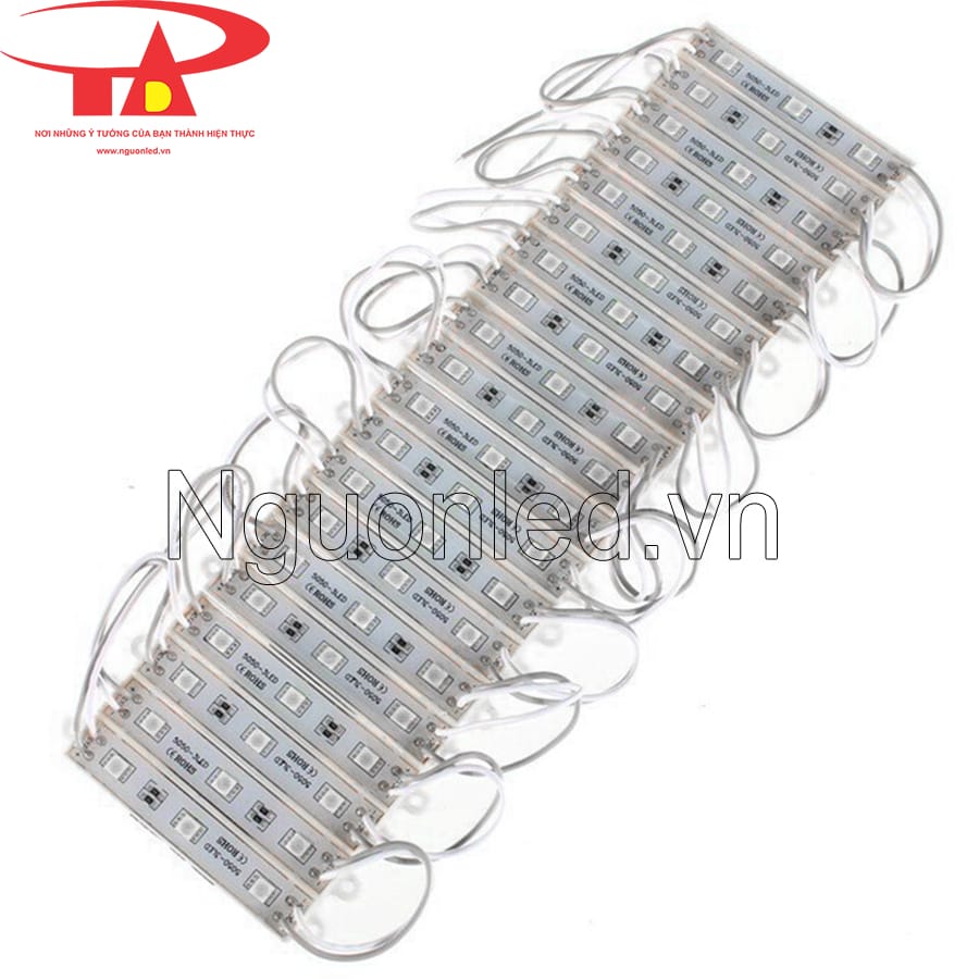 Led hắt 3 bóng 12v màu xanh dương