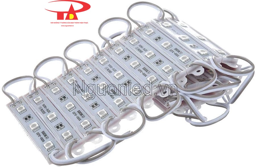 Led module ba bóng màu xanh dương 5050