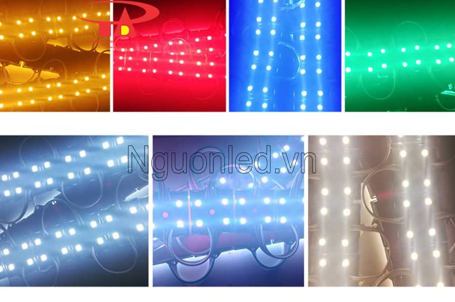 Led hắt cụm 4 bóng màu trắng, vàng, xanh lá, đỏ, xanh dương, hồng