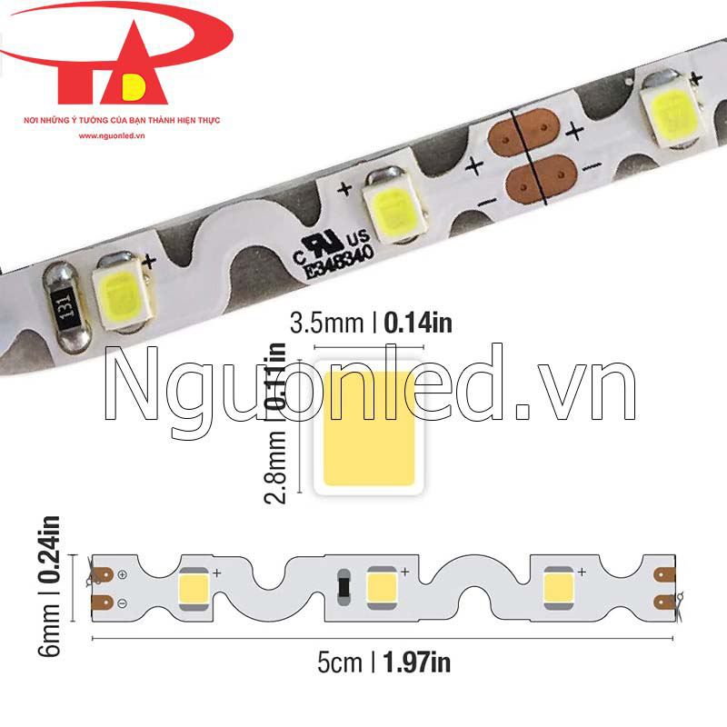 Led cuộn ziczac 12v không keo