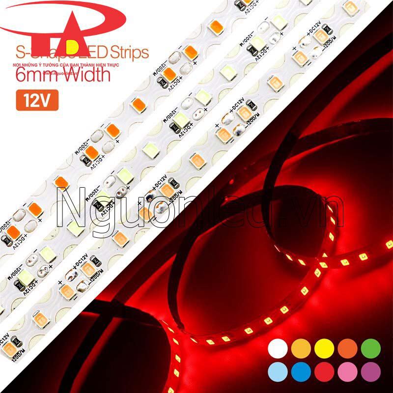 Led dây ziczac 12v màu đỏ