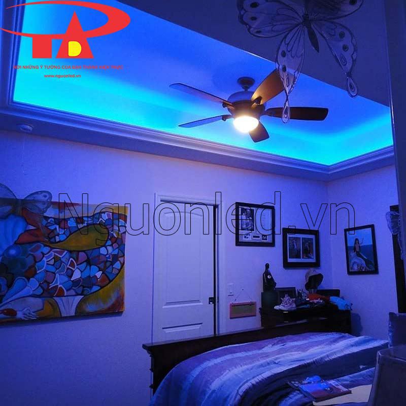 Đèn led ziczac 12v dùng trang trí phòng ngủ