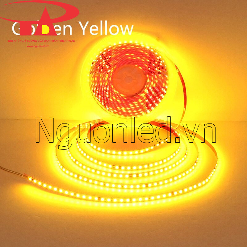 Đèn led dây hình chữ S màu vàng đậm