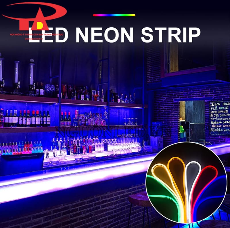 Đèn led neon sign 12V RGB siêu sáng