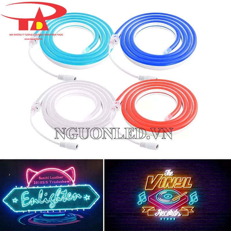 Dây led cuộn neon 12v dùng tạo hình