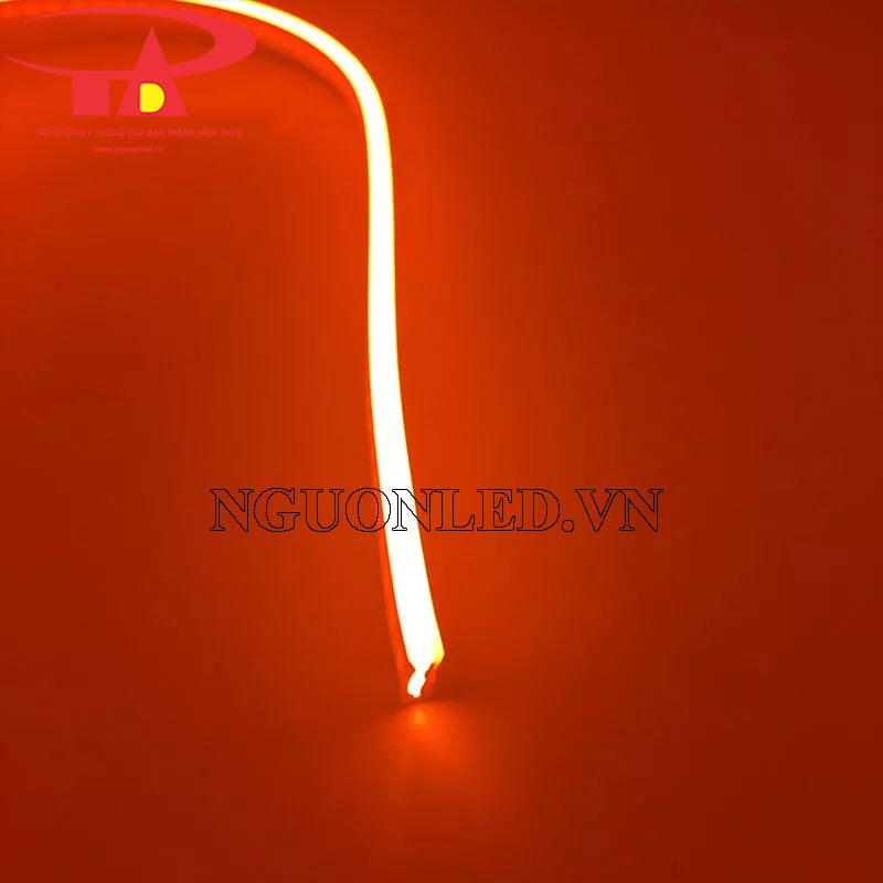 Đèn led neon sign 12V màu cam