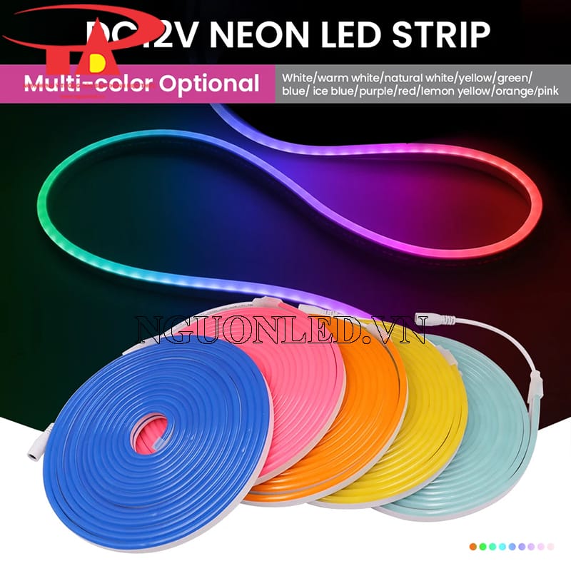 Đèn led dây silicon 12v giá rẻ tại hcm