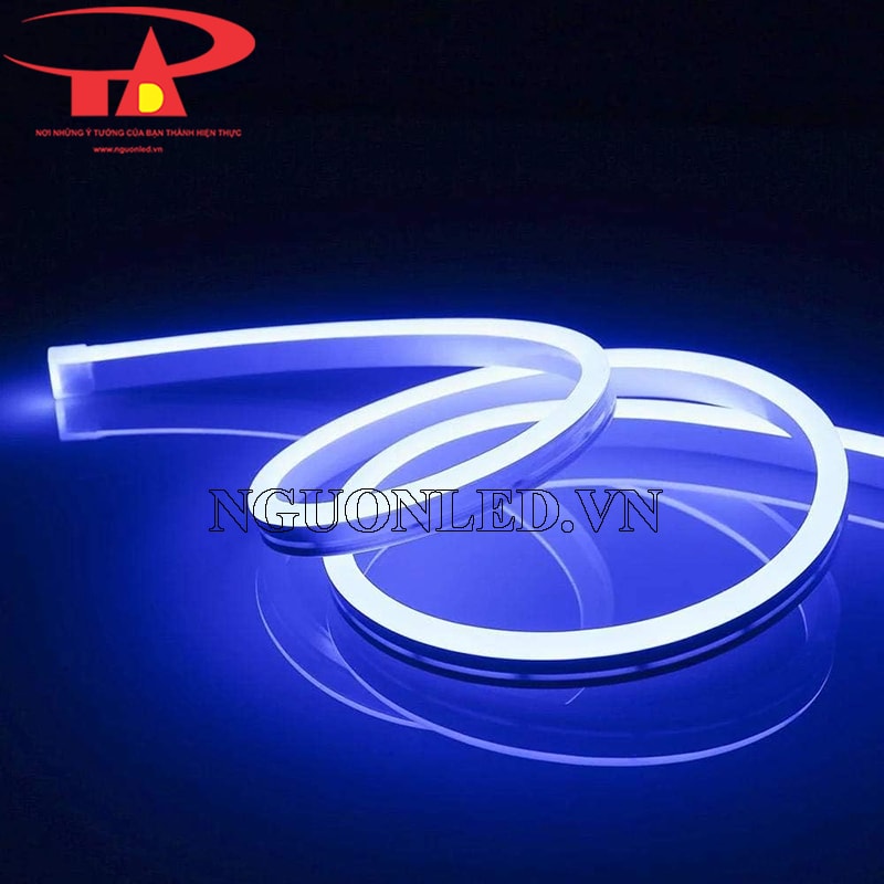 Đèn led neon sign 12V màu xanh dương