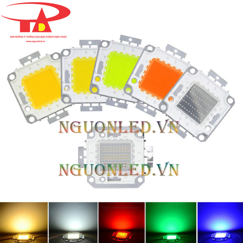 Công ty bán Chip led đèn pha 100w màu đỏ hcm