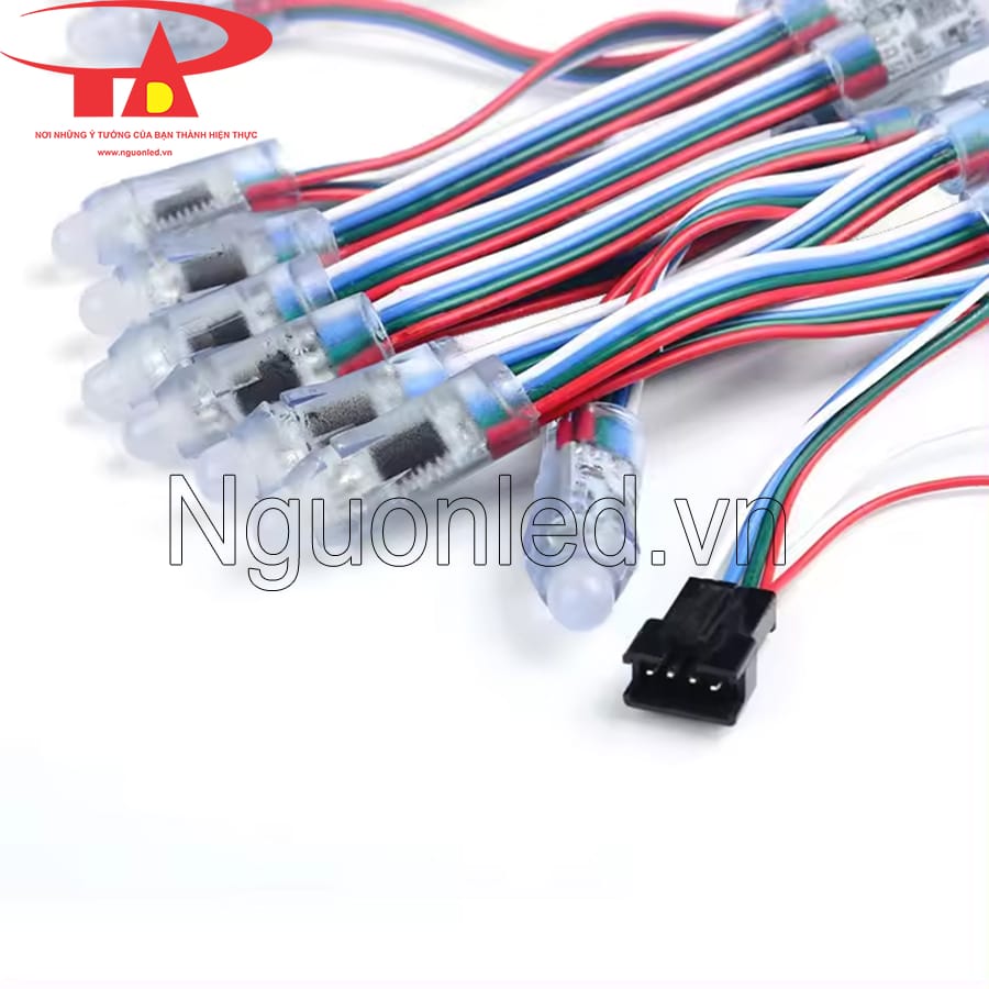 Led đuc f8 5v full color ic 1914 chống nước