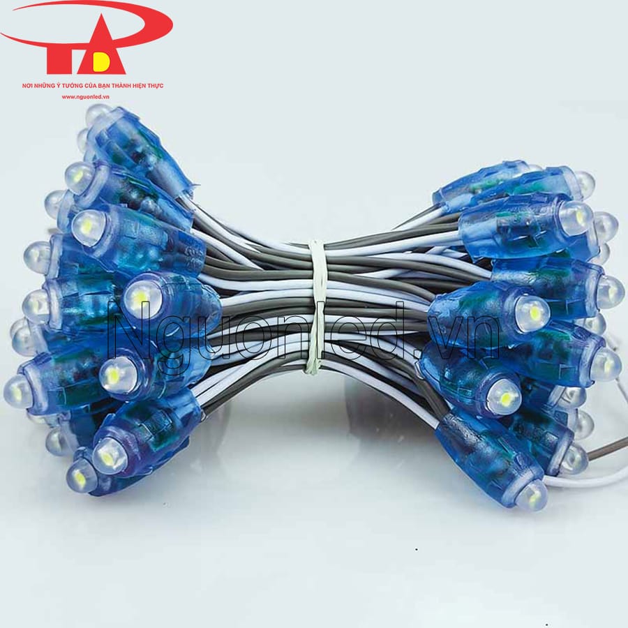 Led đúc f8 5V đầu đục màu trắng giá rẻ