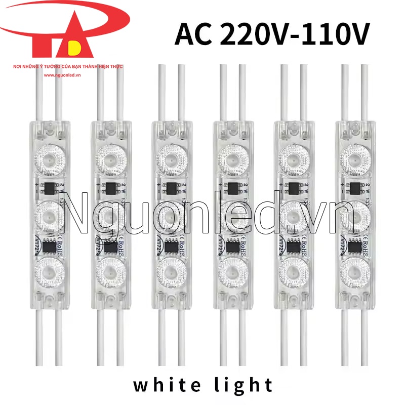 Thanh led module 3 bóng AC 220V