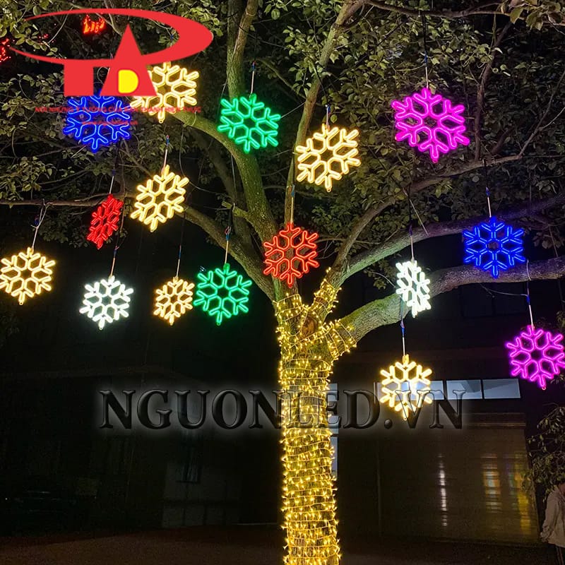 Đèn led neon bông tuyết tại Hồ Chí Minh