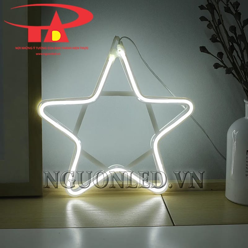 Đèn led neon hình ngôi sao giá rẻ