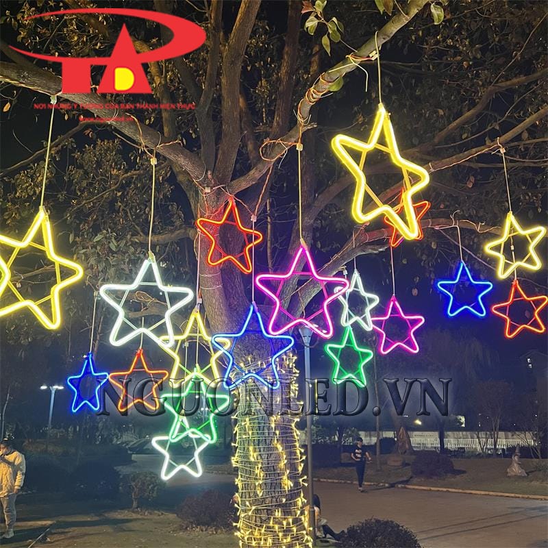 Ảnh led neon ngôi sao tại Nha Trang