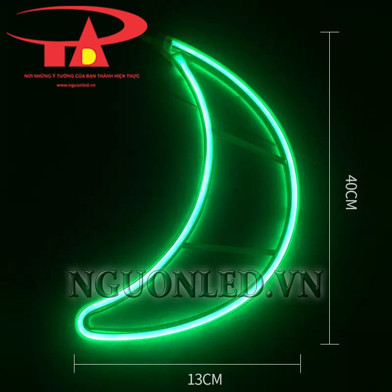 Thông số kỹ thuật led trăng khuyết neon xanh lá