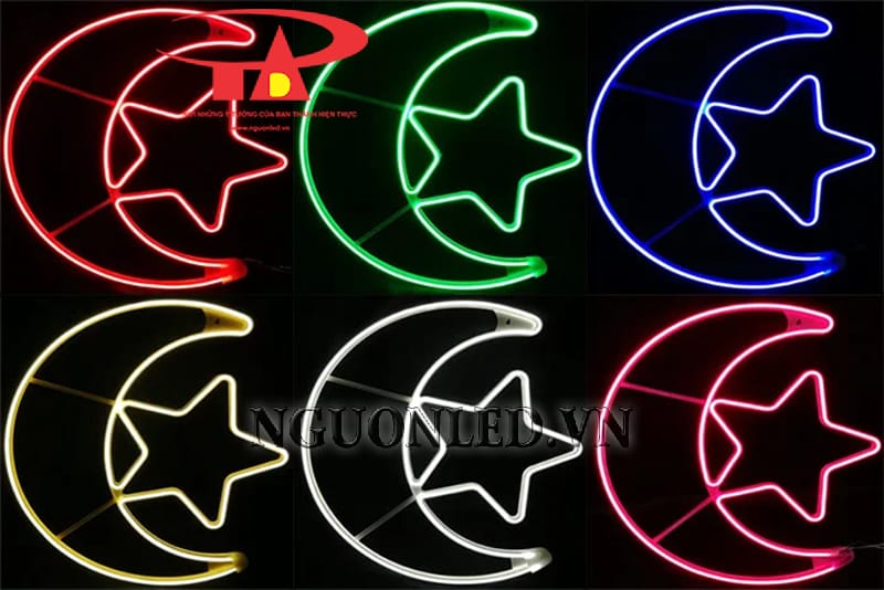 Chi tiết các loại led trăng sao dạng neon