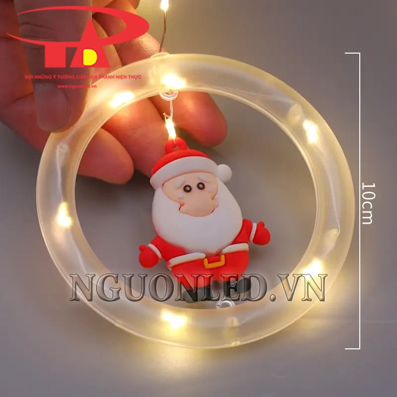 Kích thước led mành nháy noel vòng tròn