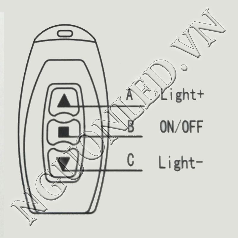 Hướng dẫn cài đặt Dimmer 12-24V 30A có remote tại TPHCM