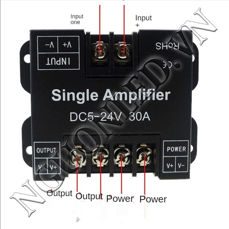 Hướng dẫn cài đặt Dimmer 24V tăng giảm độ sáng