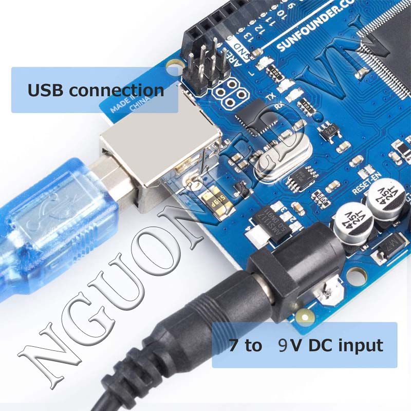 Hướng dẫn cài đặt mạch module Arduino Mega 2560