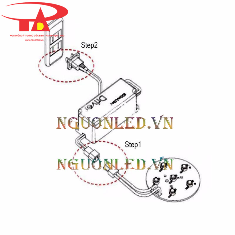 Đèn led hạt 3w chiết khấu cao