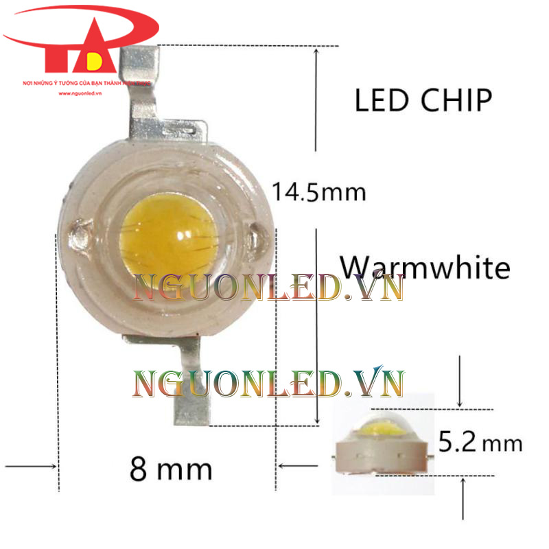 Đèn led hạt đúc 5w giá rẻ