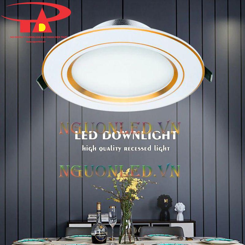 Đèn led downlight 5w chiết khấu cao