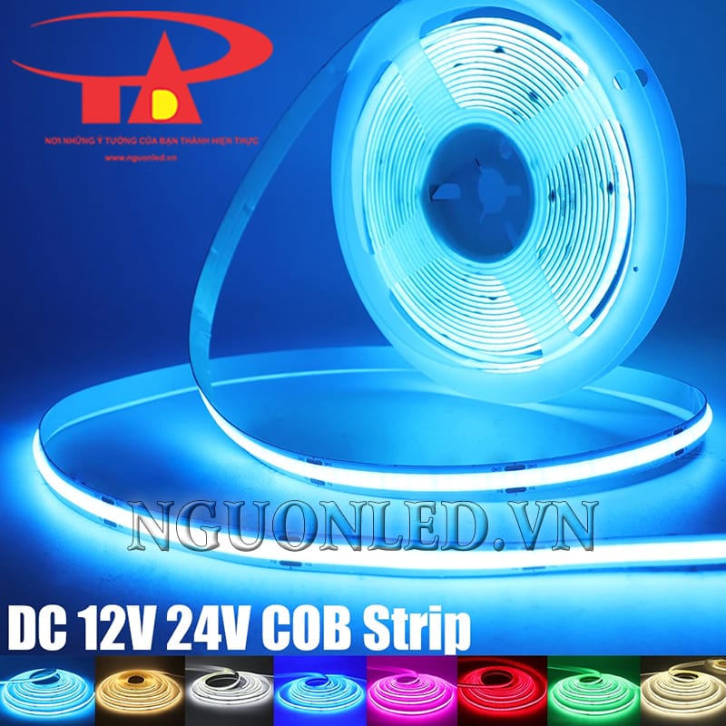 Dây led COB dùng cho máng nhôm định hình giấu viền