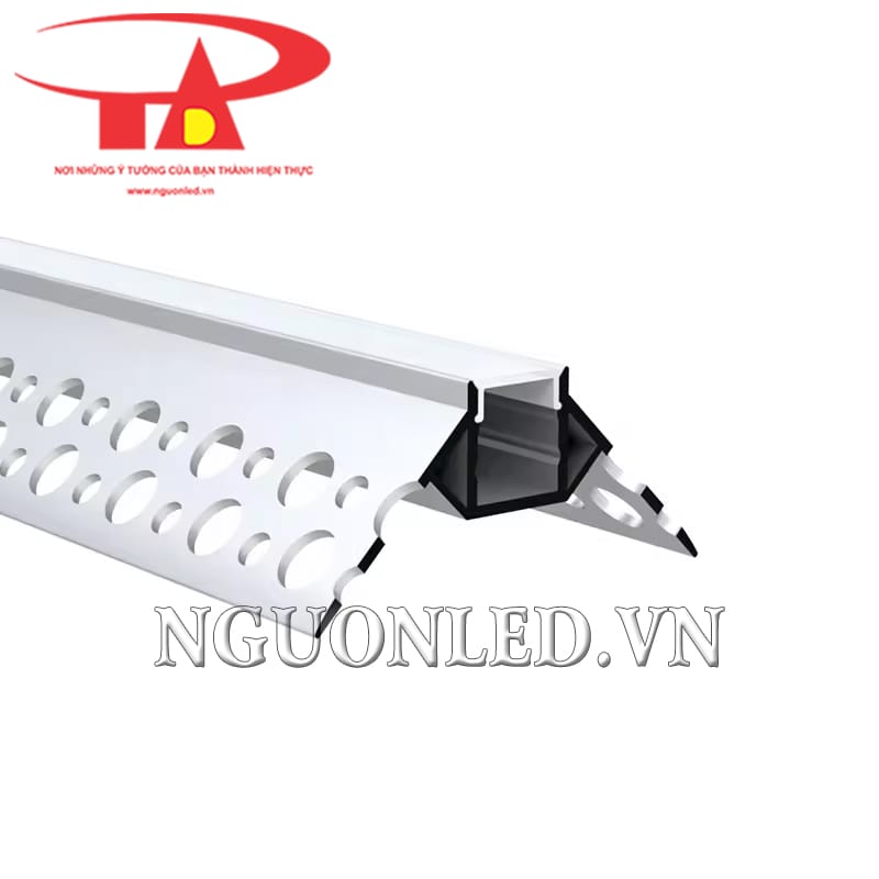 Máng định hình nhôm 50x22 giấu viền