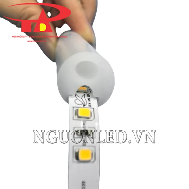 Ống luồn silicon định hình đèn led dây