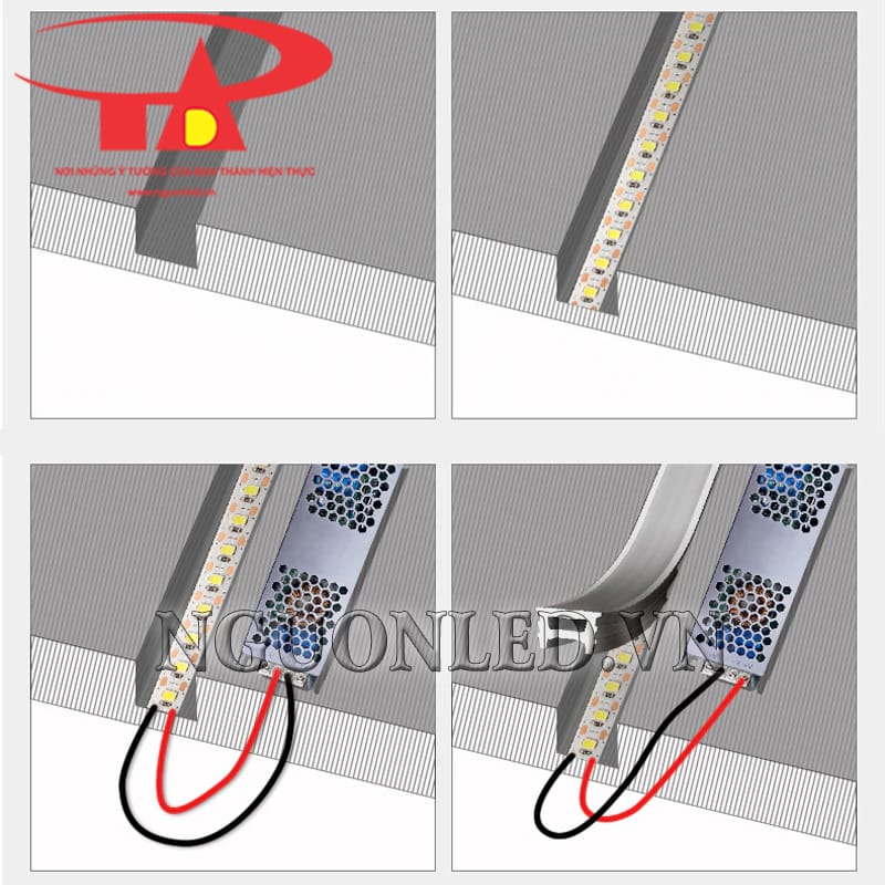 Cách lắp đặt dây silicon âm tường