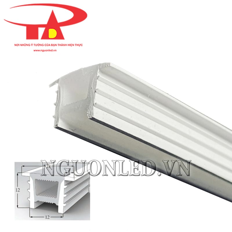 Ống silicon âm tường định hình led dây