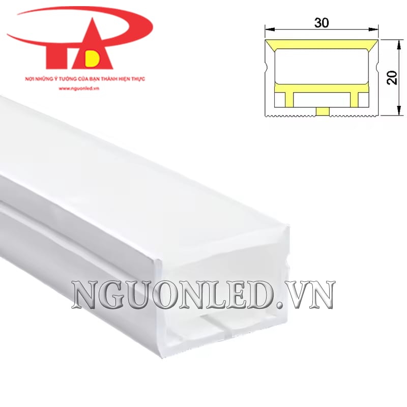 Silicon định hình led dây 3020 cao cấp