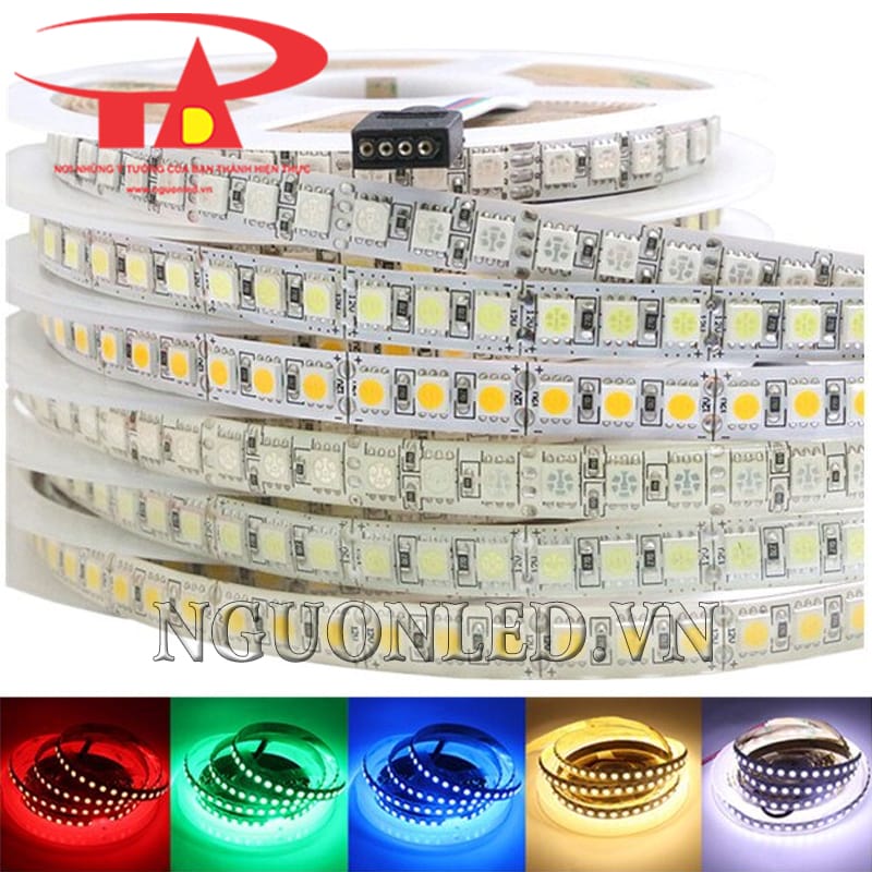 Dây đèn led 5050 dùng cho silicon định hình góc V