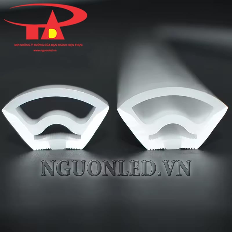 Ống định hình silicon góc V