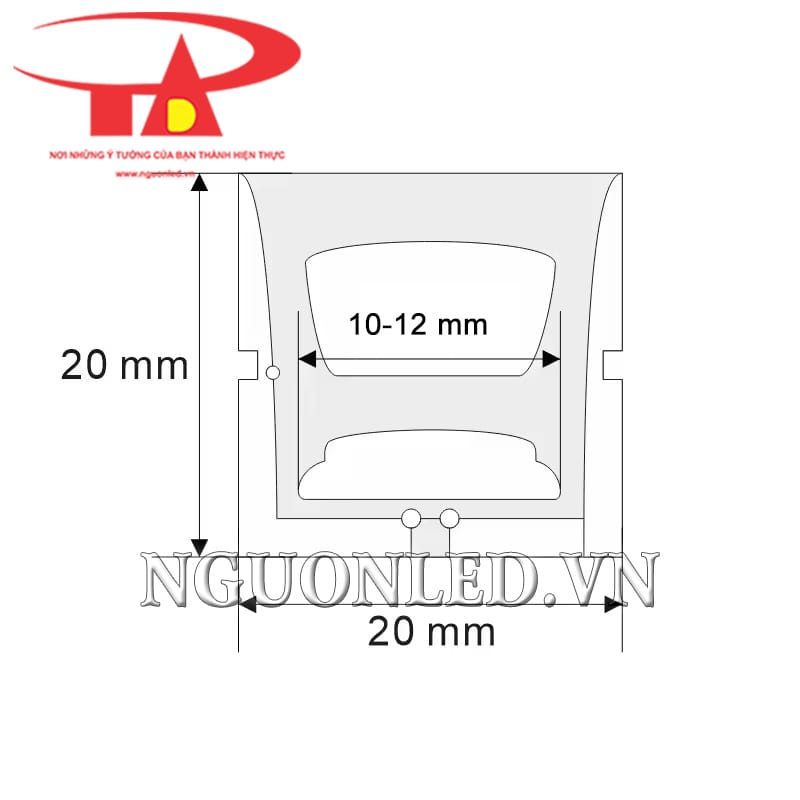 Dây silicon định hình đèn led